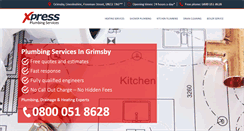 Desktop Screenshot of plumbinggrimsby.co.uk